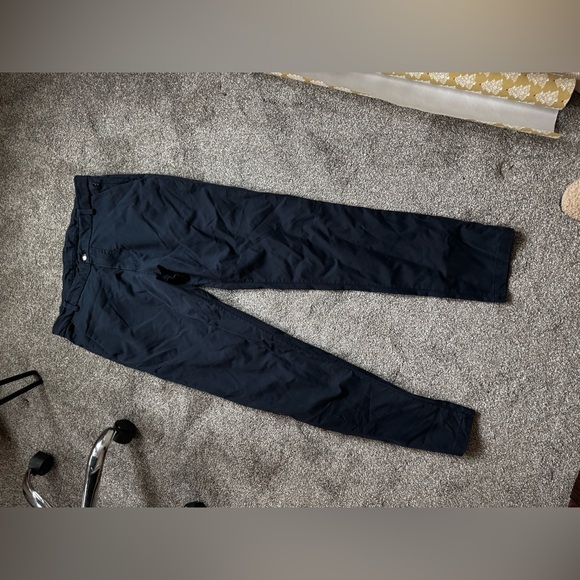 Lululemon Men’s 5 Pocket Blue Pants Size 34 - Picture 2 of 7